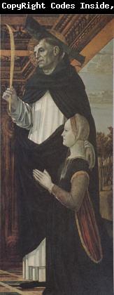 Bergognone Peter the Martyr with a Kneeling Donor (mk05)