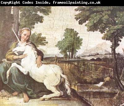 Domenichino The Maiden and the Unicorn (mk08)