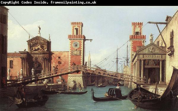 Canaletto Il Ponte dell'Arsenale (mk21)