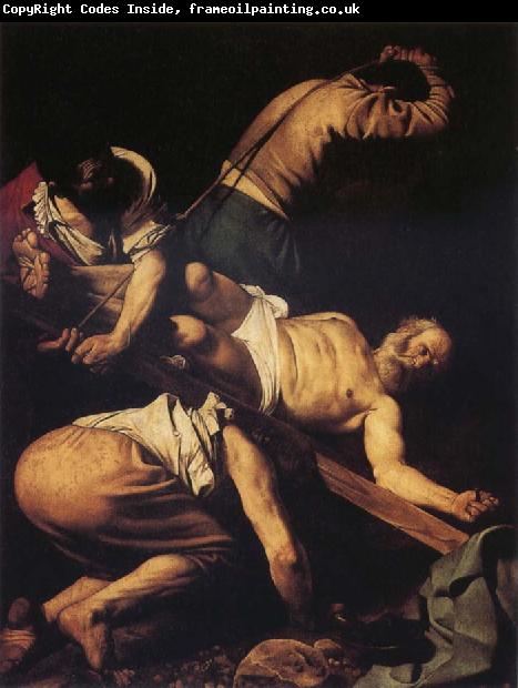 Caravaggio The Crucifixion of St Peter