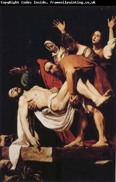 Caravaggio The Entombment