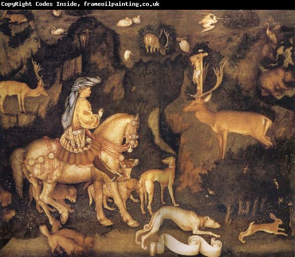 PISANELLO The Vision of St Eustace