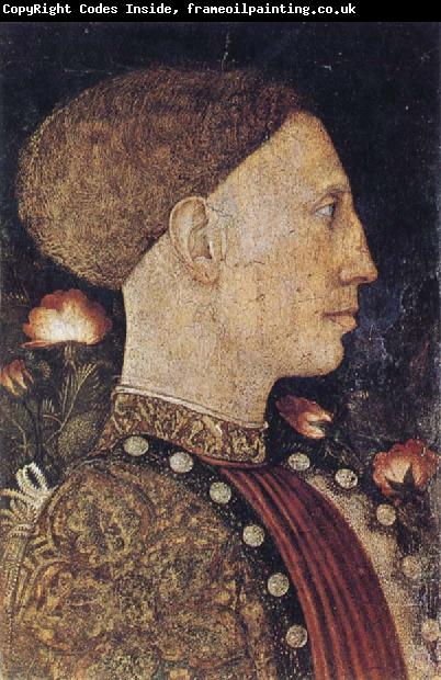 PISANELLO Portrait of Lionello d'Este