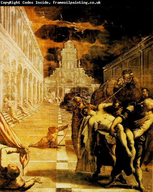 Tintoretto The Stealing of the Dead Body of St Mark