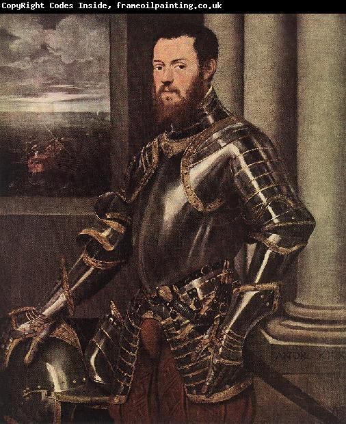 Tintoretto Man in Armour
